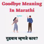 Goodbye Meaning In Marathi